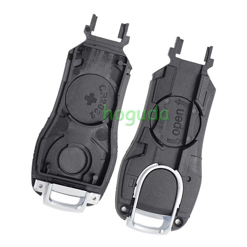 For Porsche modified 3 button remote key blank with emmergency key blade