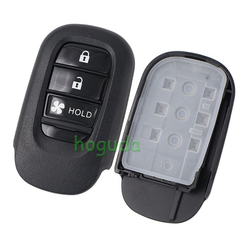 For Honda 3 button Smart Remote Car key with 433MHZ 4A Chip  FCC ID : KR5TP-4