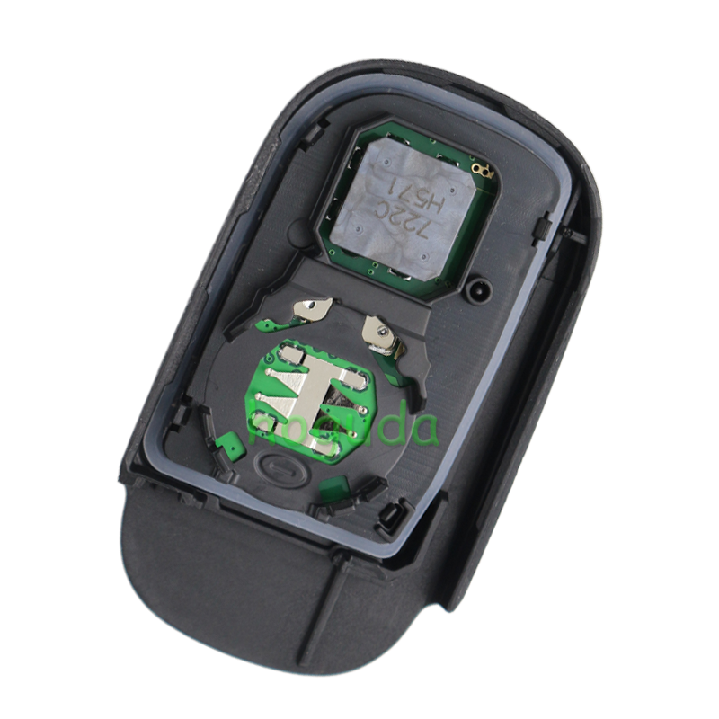 For Honda 4 button Smart Remote Car key with 433MHZ 4A Chip  FCC ID : KR5TP-4