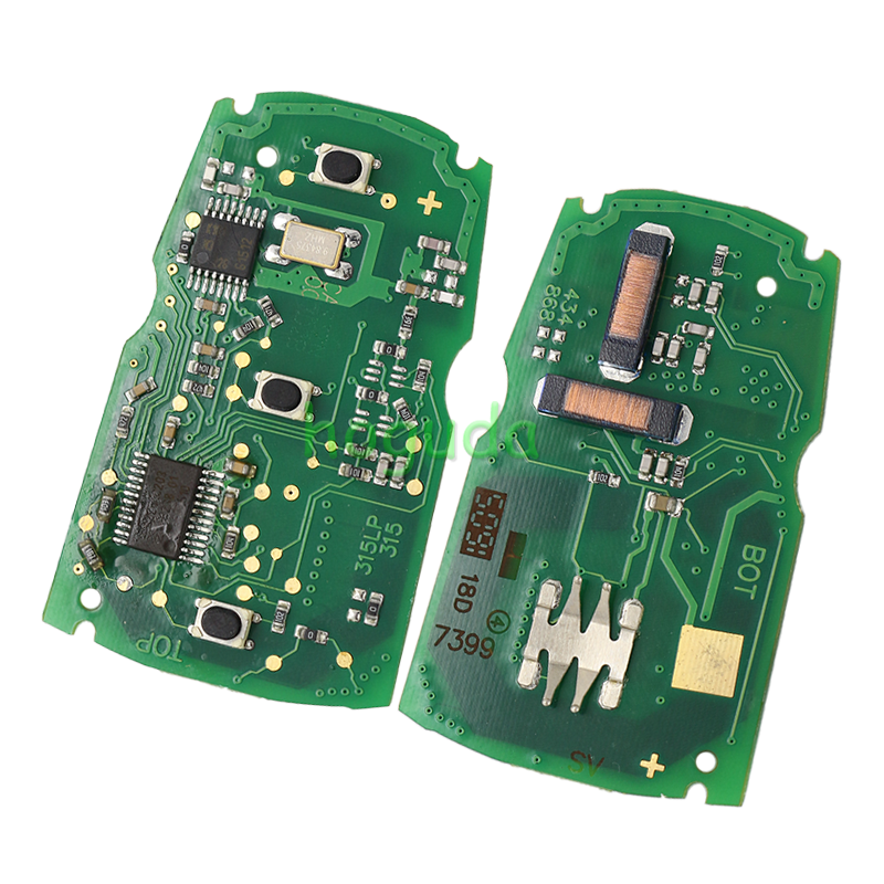 For BMW 3 button KEYLESS remote key for For BMW 1、3、5、6、X5，X6，Z4 series with 315MHZ