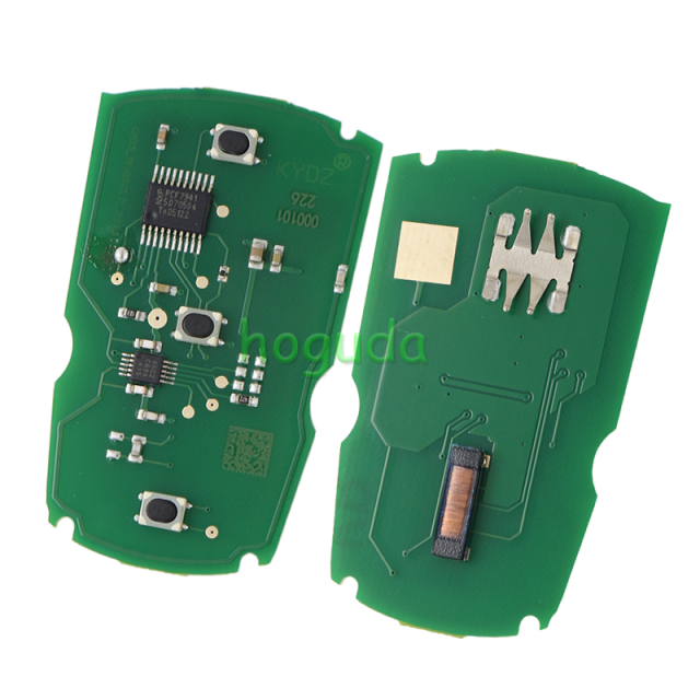 KYDZ For Bmw 3 button remote key for bmw 1、3、5、6、X5,Z4 series with PCF7945 Chip 868MHZ  Its for CAS3 and CAS3+ Systems. Genuine Part No: 66126986585