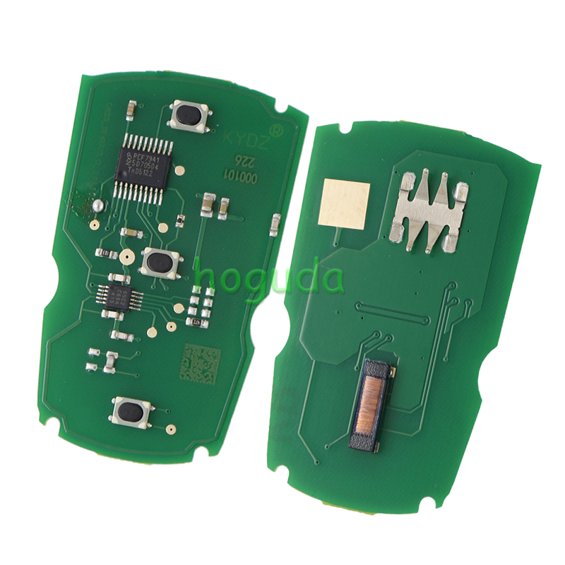 KYDZ For Bmw 3 button remote key for bmw 1、3、5、6、X5,Z4 series with PCF7945 Chip 868MHZ  Its for CAS3 and CAS3+ Systems. Genuine Part No: 66126986585