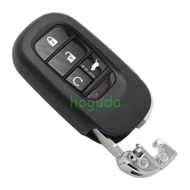For Honda HR-V CR-V Accord Civic 4+1 button smart remote Key with  4A Chip 433.92MHz  FCCID:KR5TP-4