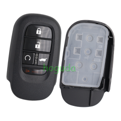 For Honda HR-V CR-V Accord Civic 4+1 button smart remote Key with  4A Chip 433.92MHz  FCCID:KR5TP-4