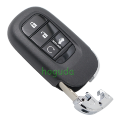 For Honda 4 button Smart Remote Car key with 433MHZ 4A Chip  FCC ID : KR5TP-4