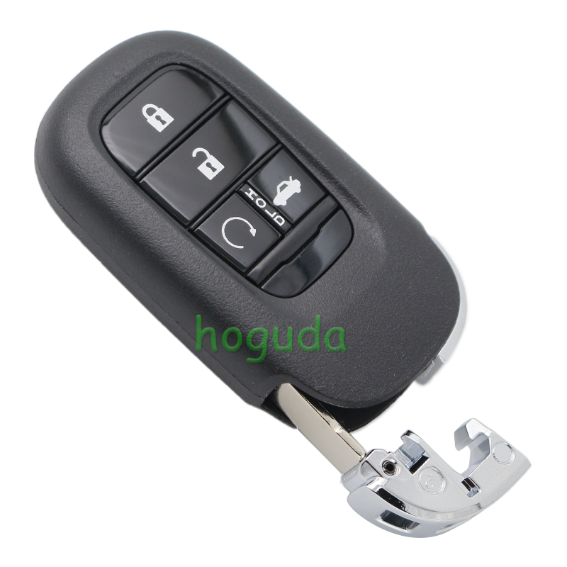 For Honda 4 button Smart Remote Car key with 433MHZ 4A Chip  FCC ID : KR5TP-4