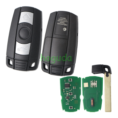 For BMW 3 button remote key for For BMW 1、3、5、6、X5、X6、 Z4 series with 7945 chip 315-LP- MHZ  Its for CAS3 and CAS3+ Systems