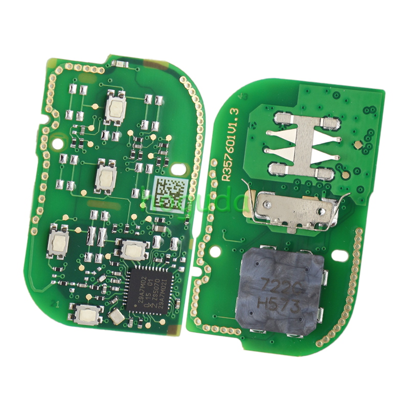 For Honda HR-V CR-V Accord Civic 4+1 button smart remote Key with  4A Chip 433.92MHz  FCCID:KR5TP-4
