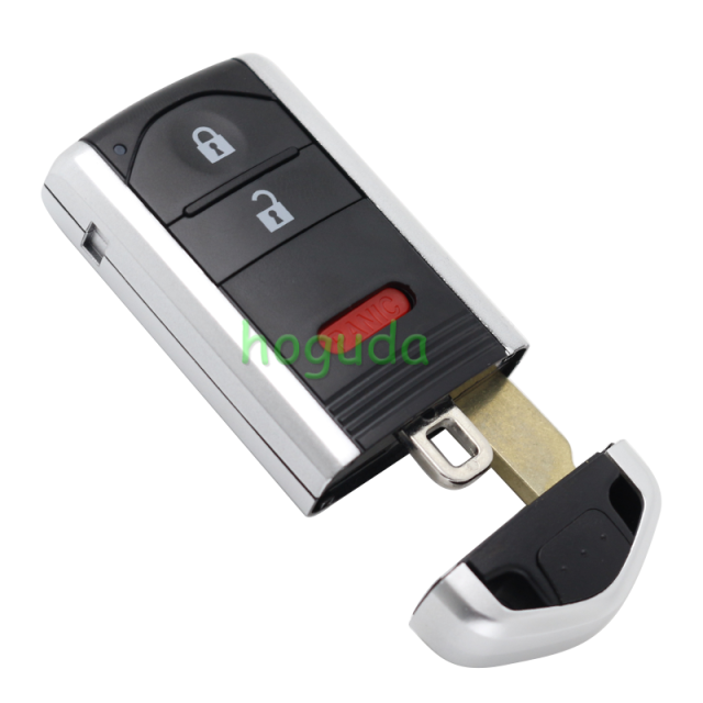 For Acura 3 button remote Key blank