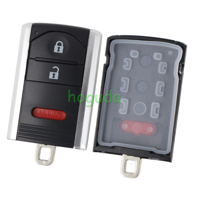 For Acura 3 button remote Key blank