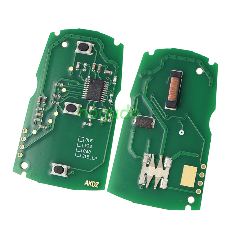 For BMW 3 button remote key for For BMW 1、3、5、6、X5、X6、 Z4 series with 7945 chip 315-LP- MHZ  Its for CAS3 and CAS3+ Systems