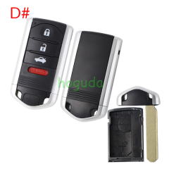 For Acura 3 button remote Key blank