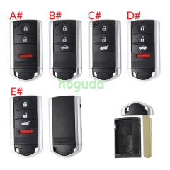 For Acura 3 button remote Key blank
