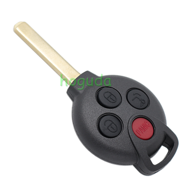 For Benz 3+1 Button remote key with 315mhz ID46 PCF7941 Chip