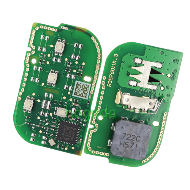 For Honda 4 button Smart Remote Car key with 433MHZ 4A Chip  FCC ID : KR5TP-4