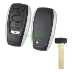 For Subaru  4 button remote key shell with blade