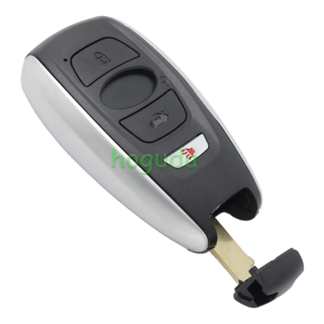 For Subaru  4 button remote key shell with blade