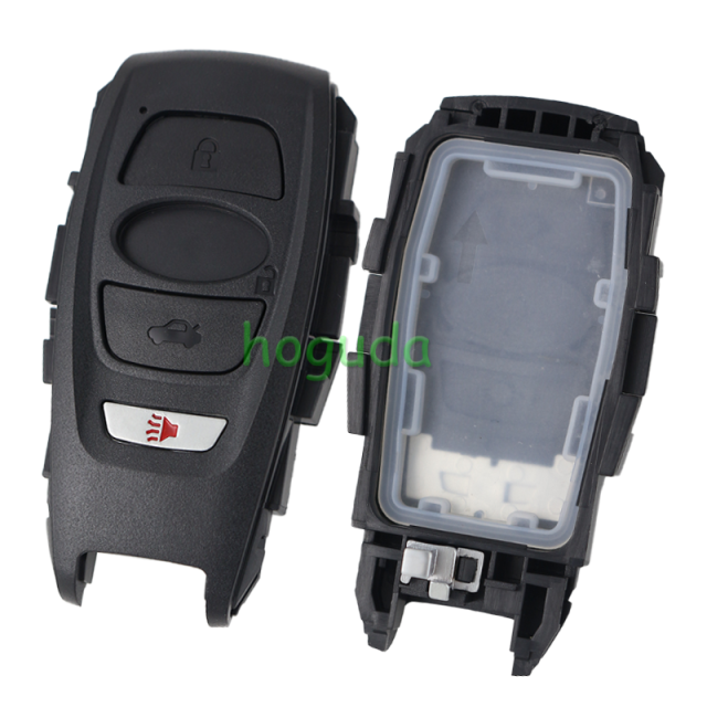 For Subaru  4 button remote key shell with blade
