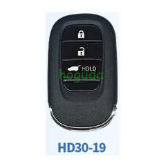 Lonsdor Honda HD30-19 3 button smart key Support ID46 ID47 ID4A chip,Frequency313.56/314.12/313.85/433.66/434.18/433.92 98% Coverage 2013-2025 50+ Models All Honda Keys CIVIC'ACCORD CR-V ODYSSEY HR-V.etc