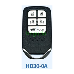 Lonsdor Honda HD30-0A 5 button smart key Support ID46 ID47 ID4A chip,Frequency313.56/314.12/313.85/433.66/434.18/433.92 98% Coverage 2013-2025 50+ Models All Honda Keys CIVIC'ACCORD CR-V ODYSSEY HR-V.etc