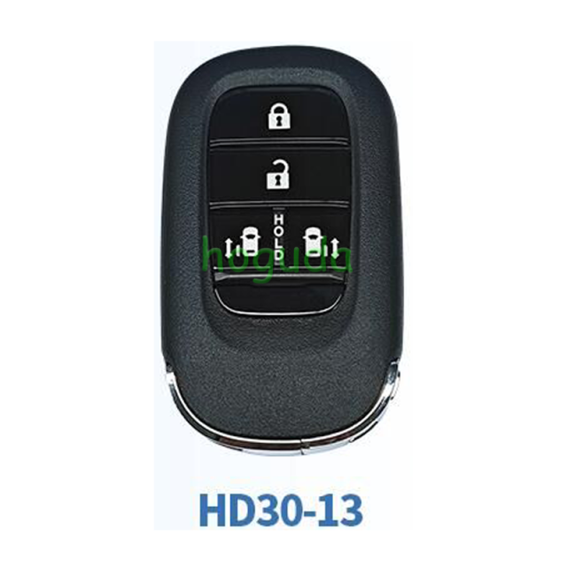 Lonsdor Honda HD30-13 4 button smart key Support ID46 ID47 ID4A chip,Frequency313.56/314.12/313.85/433.66/434.18/433.92 98% Coverage 2013-2025 50+ Models All Honda Keys CIVIC'ACCORD CR-V ODYSSEY HR-V.etc
