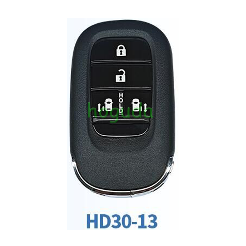 Lonsdor Honda HD30-13 4 button smart key Support ID46 ID47 ID4A chip,Frequency313.56/314.12/313.85/433.66/434.18/433.92 98% Coverage 2013-2025 50+ Models All Honda Keys CIVIC'ACCORD CR-V ODYSSEY HR-V.etc