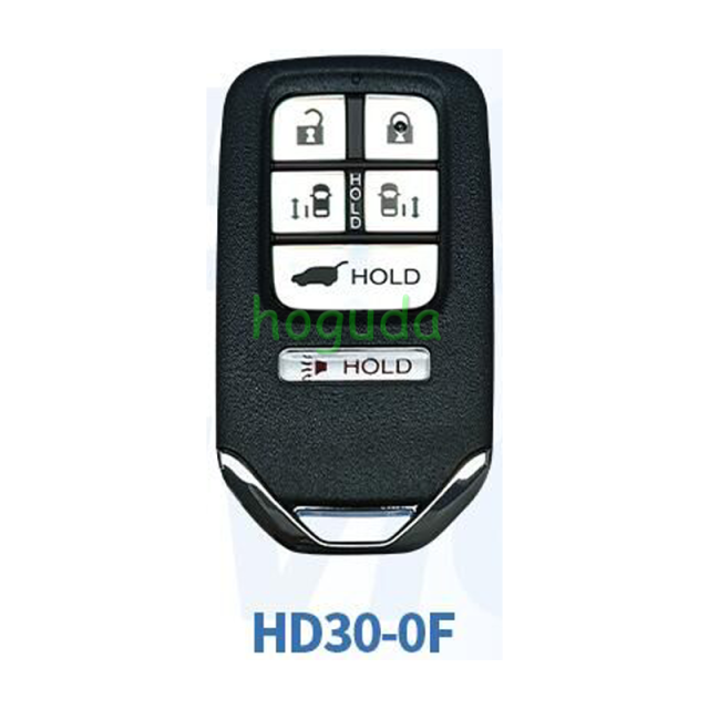"Lonsdor Honda HD30-0F 4+1 button smart key Support ID46 ID47 ID4A chip,Frequency313.56/314.12/313.85/433.66/434.18/433.92 98% Coverage 2013-2025 50+ Models All Honda Keys CIVIC'ACCORD CR-V ODYSSEY HR-V.etc"