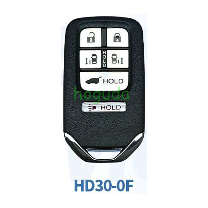 "Lonsdor Honda HD30-0F 4+1 button smart key Support ID46 ID47 ID4A chip,Frequency313.56/314.12/313.85/433.66/434.18/433.92 98% Coverage 2013-2025 50+ Models All Honda Keys CIVIC'ACCORD CR-V ODYSSEY HR-V.etc"