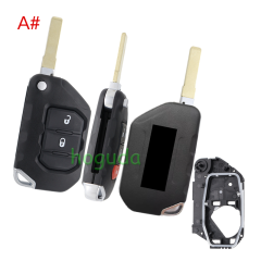For Chrysler 2/2+1/3+1 button flip key remote key shell