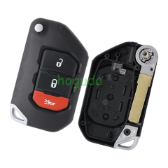 For Chrysler 2/2+1/3+1 button flip key remote key shell