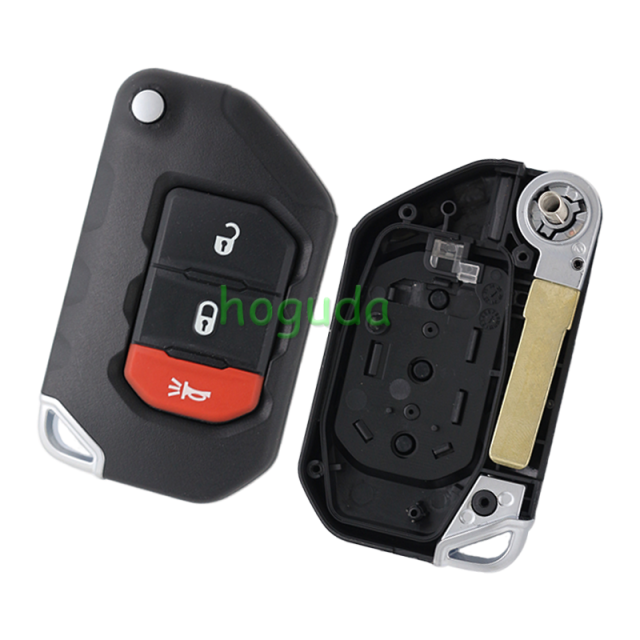 For Chrysler 2/2+1/3+1 button flip key remote key shell