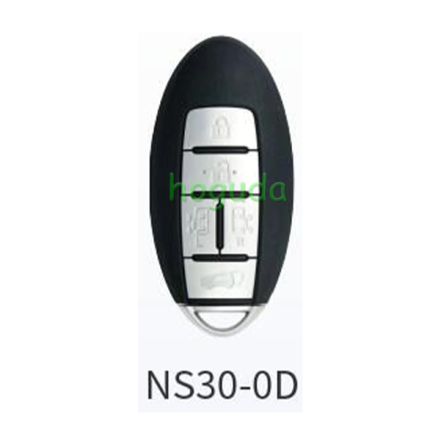 Lonsdor Nissan NS30-0D 5 button smart key with ID46 ID47 ID4A Chip , Frequency 315MHz 433.92Mhz  98% Coverage2008-202550+ Models ALL NISSAN/INFINITE KEYS ALTIMA SENTRA PATROL ROGUE X-TRAIL etc.