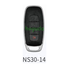 Lonsdor Nissan NS30-14 3+1 button smart key with ID46 ID47 ID4A Chip , Frequency 315MHz 433.92Mhz  98% Coverage2008-202550+ Models ALL NISSAN/INFINITE KEYS ALTIMA SENTRA PATROL ROGUE X-TRAIL etc.
