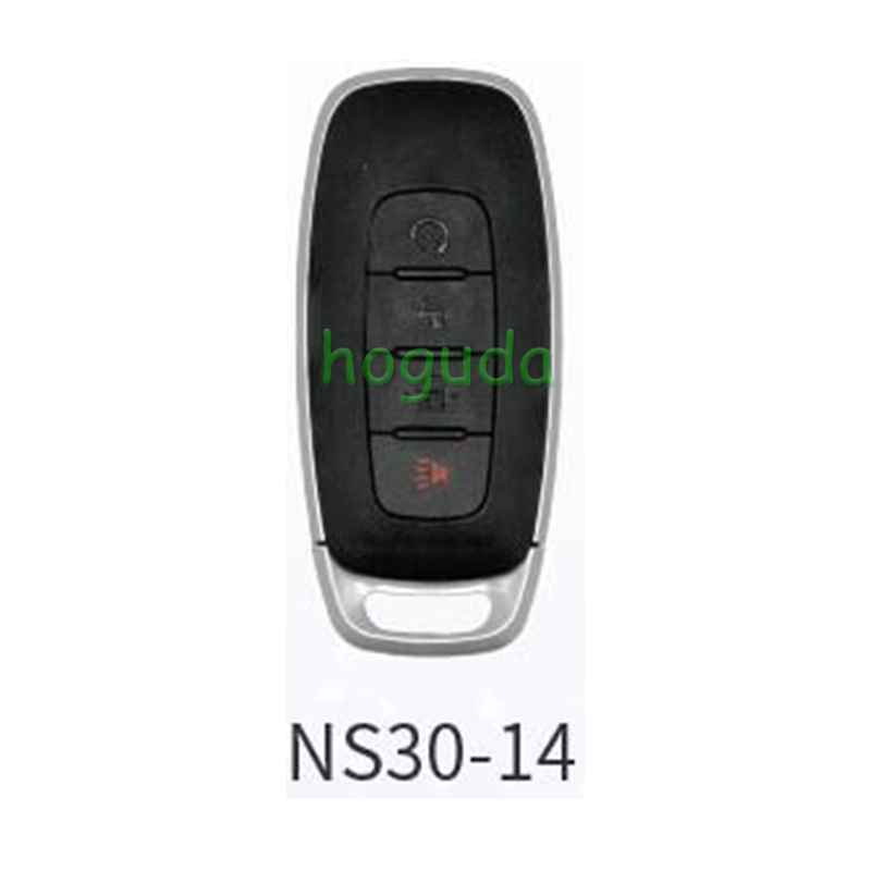 Lonsdor Nissan NS30-14 3+1 button smart key with ID46 ID47 ID4A Chip , Frequency 315MHz 433.92Mhz  98% Coverage2008-202550+ Models ALL NISSAN/INFINITE KEYS ALTIMA SENTRA PATROL ROGUE X-TRAIL etc.