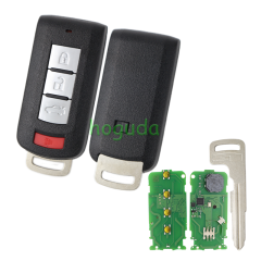 For Mitsubishi Eclipse Cross 18-22  3+1 button with ID47 CHIP NCF29AxXTT HITAG3 315mhz GHR-M014