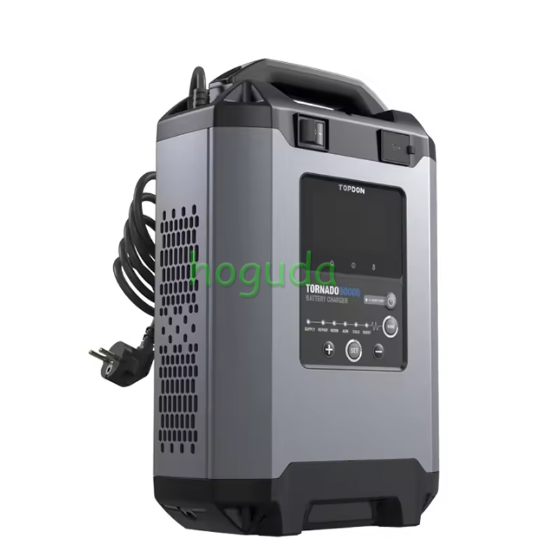 TOPDON Releases the Tornado 90000  Automatic Smart 12v 24v Volt 12 V Auto Battery Charger For Car