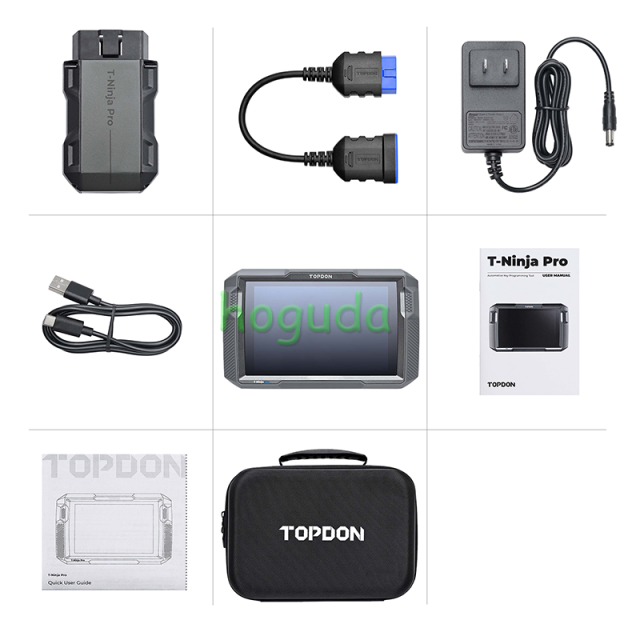 TOPDON T-Ninja Pro Key Programmer PIN Reading All Keys Lost Supports CAN FD DOIP