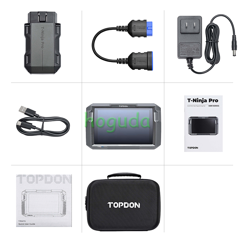 TOPDON T-Ninja Pro Key Programmer PIN Reading All Keys Lost Supports CAN FD DOIP
