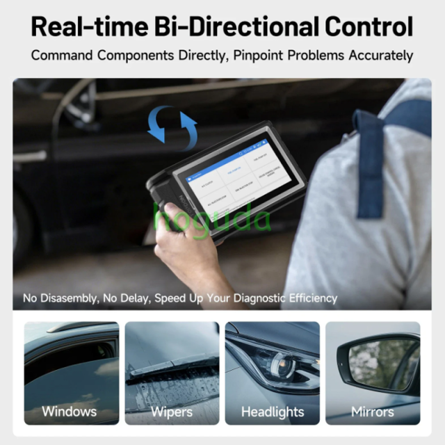 TOPDON Artidiag 800 BT Mid-level Diagnostic Tool Auto Diagnostic Scan Tool Bi-Directional Control All System Code Reader Active Test
