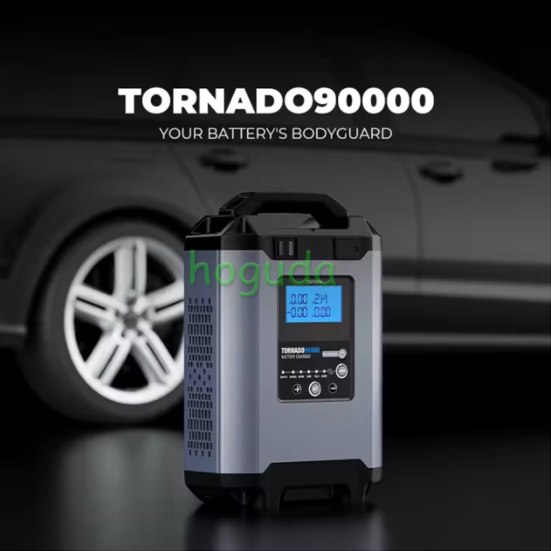 TOPDON Releases the Tornado 90000  Automatic Smart 12v 24v Volt 12 V Auto Battery Charger For Car