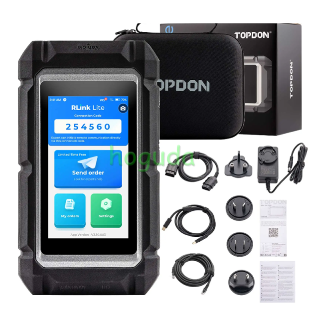 TOPDON RLink Lite OE-LEVEL Diagnostic Auto Compatible With D-PDU, J2534, RP1210 Diagnostic Stand