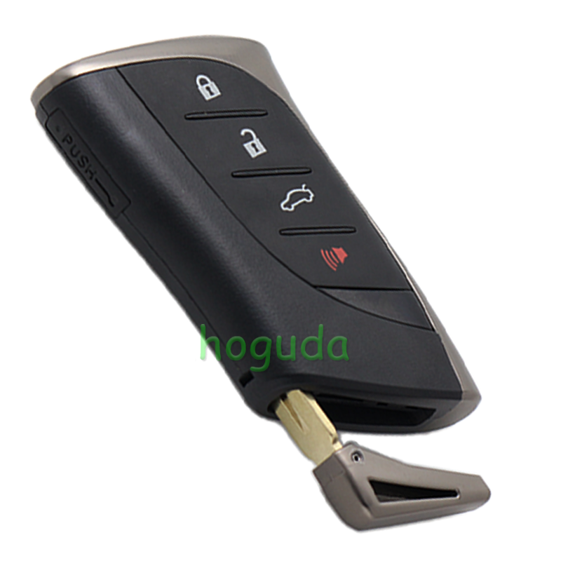 For Lexus 2/2+1/3/3+1 button remote key blank with key blade without logo