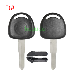 For GTL high quality Opel transponder key blank (No Logo)