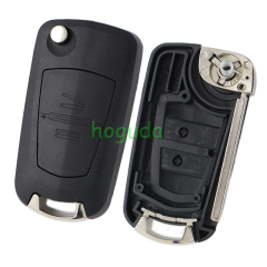 For Opel 2 button modified flip remote key blank