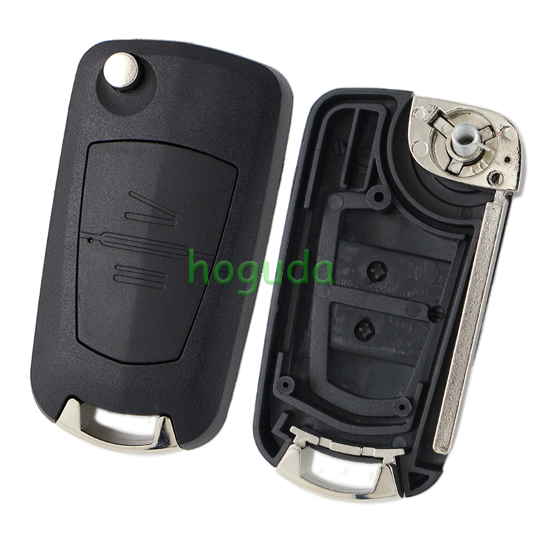 For Opel 2 button modified flip remote key blank