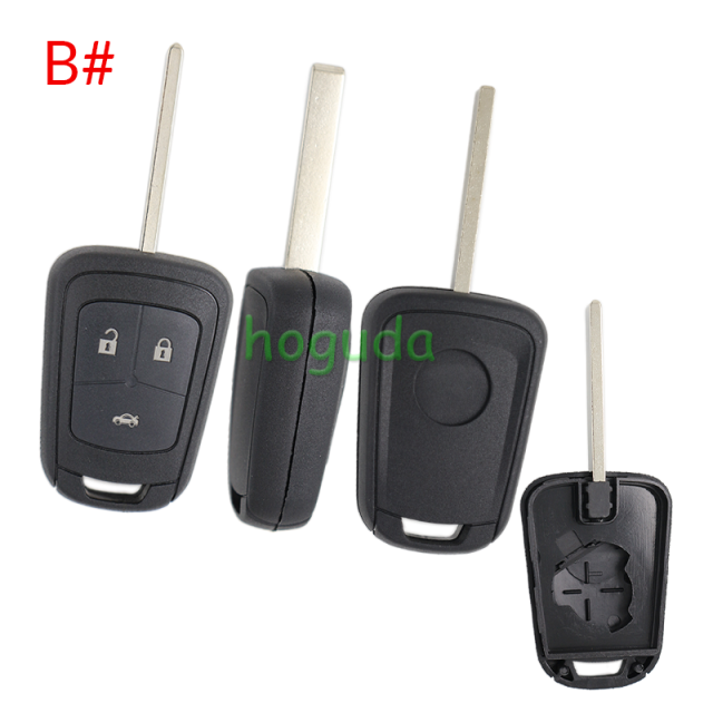 For Opel 2/3 button remote key shell
