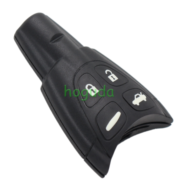 For SAAB 4 button remote key blank with blade
