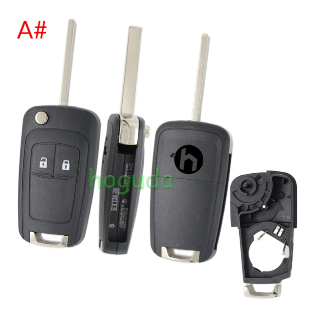 For Opel 2/3/ button remote key blank