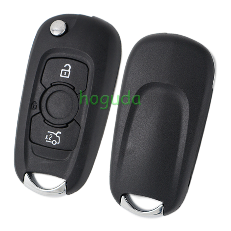 For Opel 2 button flip folding remote key blank