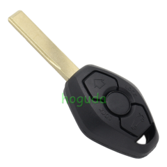 After Makert For BMW EWS Systerm 3 button remote key with 2 track blade with 7935 chip   315MHZ